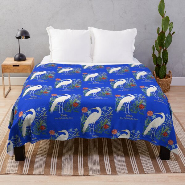 Item preview, Enchanting Elegance: Kōtuku White Heron Collection – Apparel and Homeware Inspired by New Zealand's Wildlife designed and sold by ThePurpleMelon.