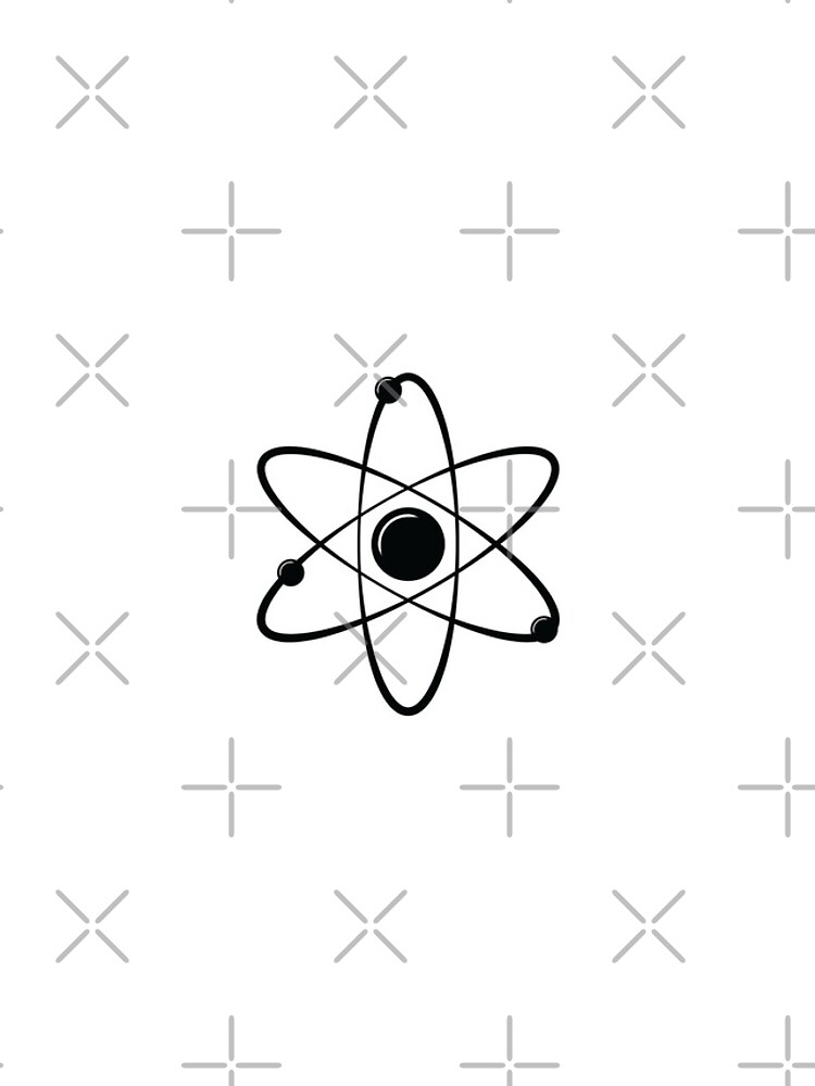 Thumbnail 4 of 4, iPhone Case, Simple Atom II designed and sold by ScienceCorner.