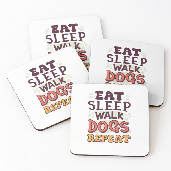 Item preview, Eat Sleep Walk Dogs Repeat designed and sold by Moad Fahim.