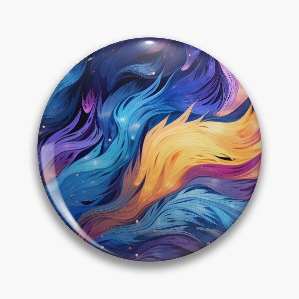 Item preview, colorful bioluminescent abstract print designed and sold by dcrc.
