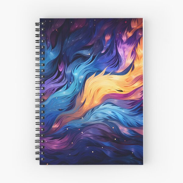 Item preview, colorful bioluminescent abstract print designed and sold by dcrc.
