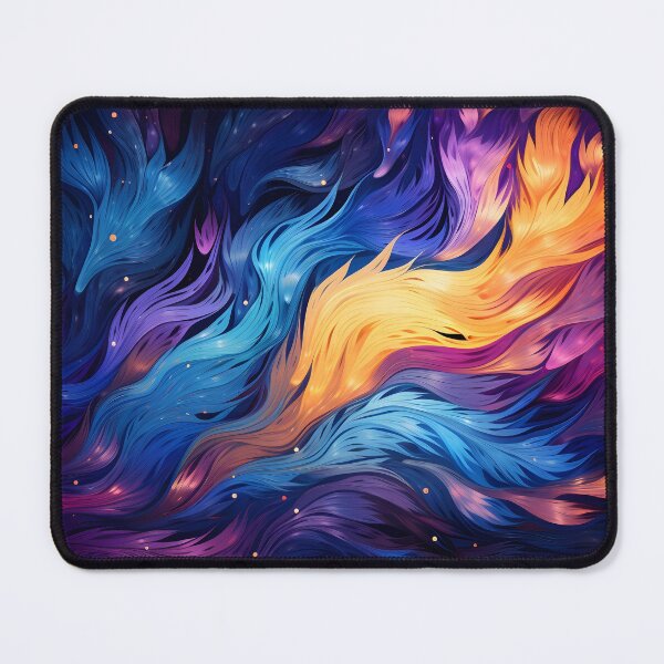 Item preview, colorful bioluminescent abstract print designed and sold by dcrc.