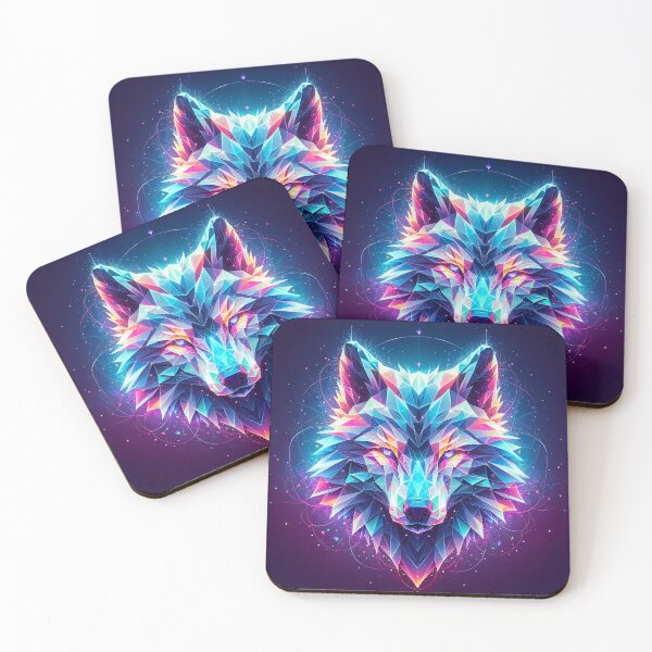 Item preview, Spectral Canis: The Wolf's Crystal Visage designed and sold by Nick Seidel.