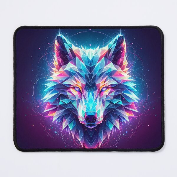 Item preview, Spectral Canis: The Wolf's Crystal Visage designed and sold by Nick Seidel.
