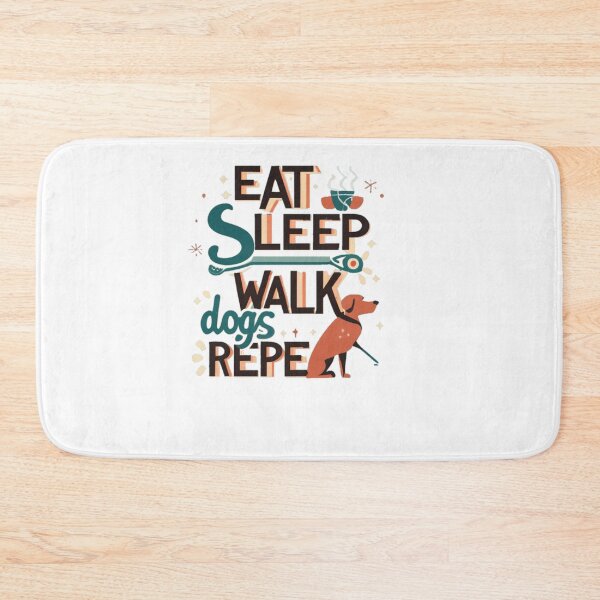 Item preview, Eat Sleep Walk Dogs Repeat designed and sold by Moad Fahim.