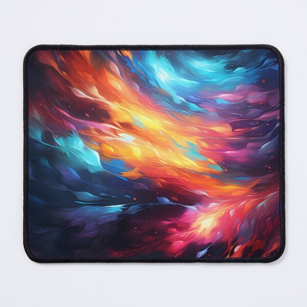Item preview, colorful bioluminescent abstract print designed and sold by dcrc.