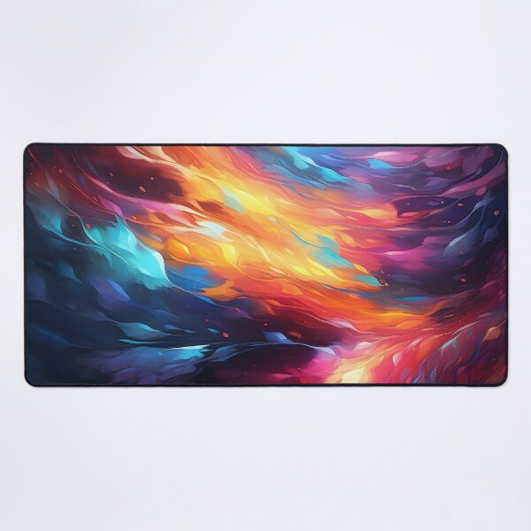 Item preview, colorful bioluminescent abstract print designed and sold by dcrc.