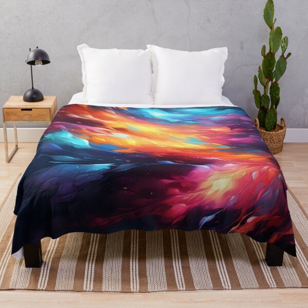 Item preview, colorful bioluminescent abstract print designed and sold by dcrc.