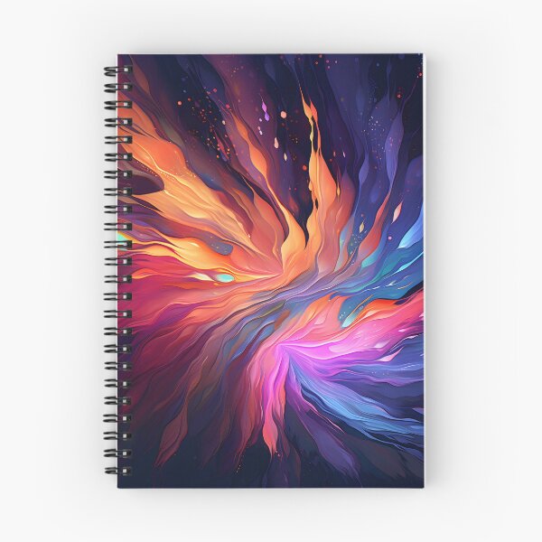 Item preview, colorful bioluminescent abstract print designed and sold by dcrc.