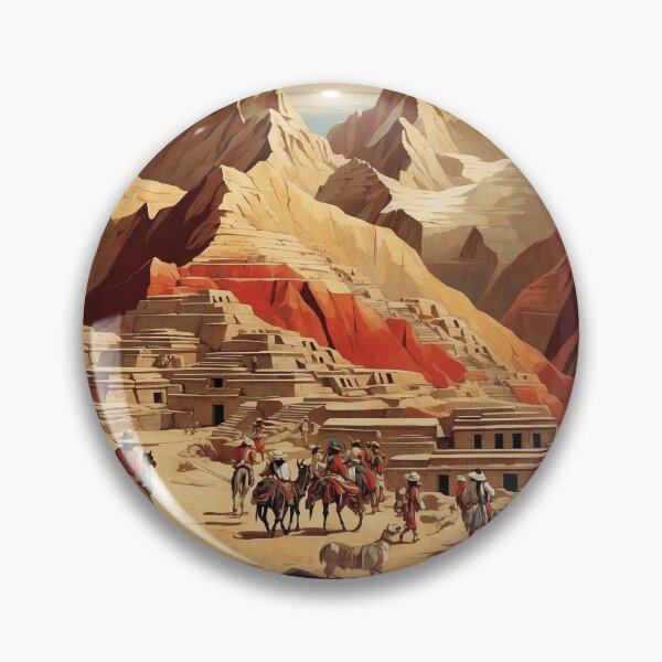 Item preview, Peru Vintage Poster Tourism designed and sold by TravelersGems.