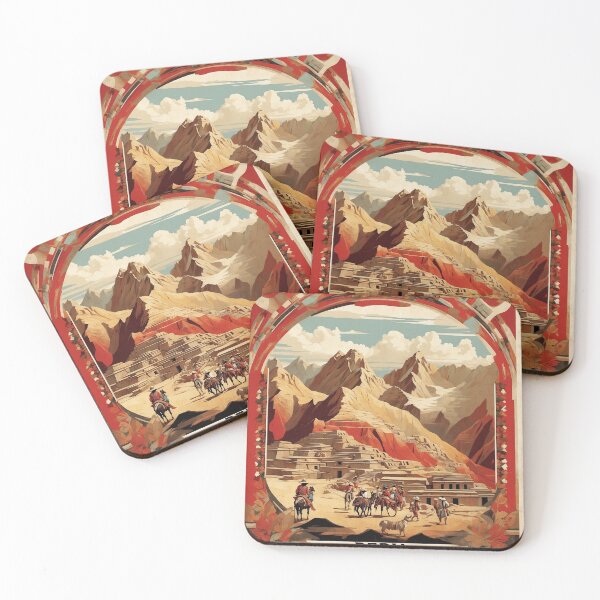 Item preview, Peru Vintage Poster Tourism designed and sold by TravelersGems.