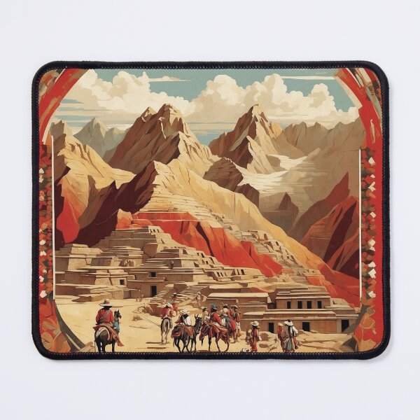 Item preview, Peru Vintage Poster Tourism designed and sold by TravelersGems.