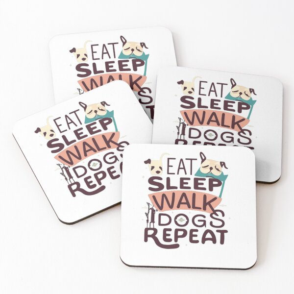 Item preview,  Eat Sleep Walk Dogs Repeat designed and sold by Moad Fahim.