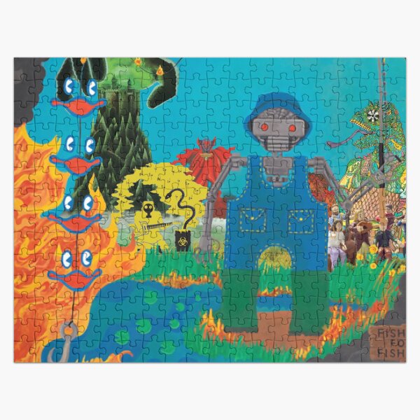 Item preview, King Gizzard Album Art Collage designed and sold by theoralcollage.