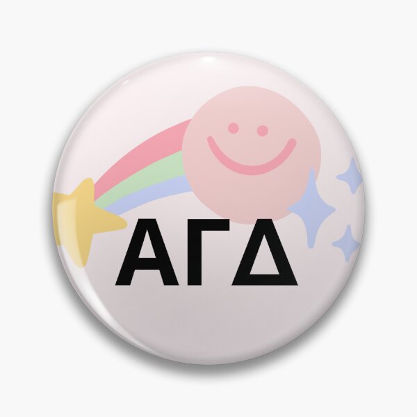 Artikelvorschau, Smiles & Rainbows - Greek Letter Sorority (AGD) entworfen und verkauft von Jenna Cage.