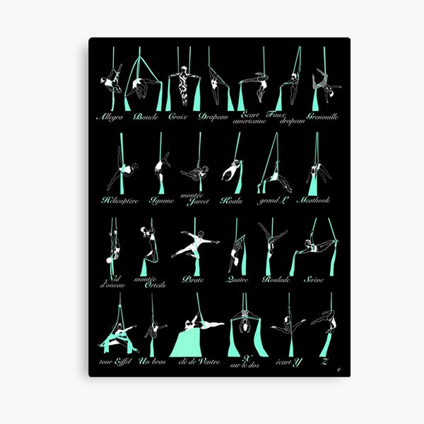 Aperçu de l'œuvre Alphabet aérien français complet (soies) inversé créée et vendue par rlynnj.