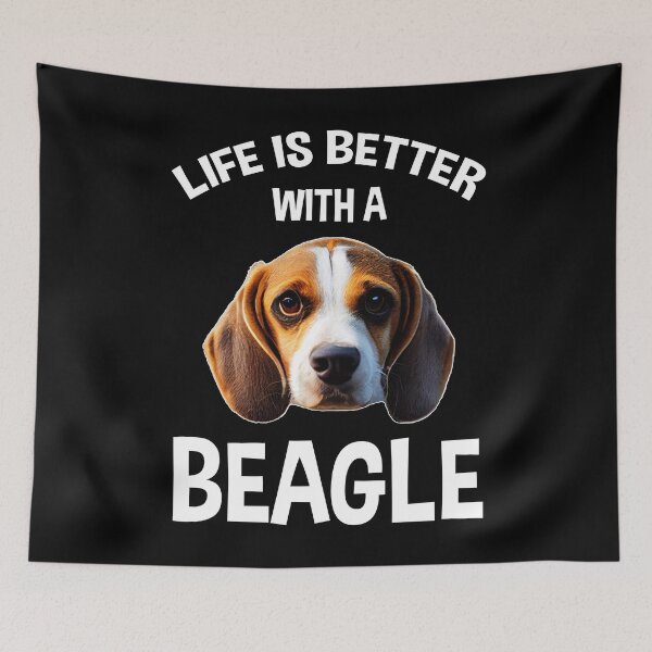 Item preview, Life Is Better With A Beagle designed and sold by Cat Lady Designs.