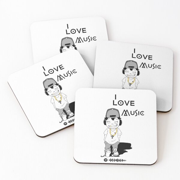 Item preview, I love music  designed and sold by Matheus06-20.