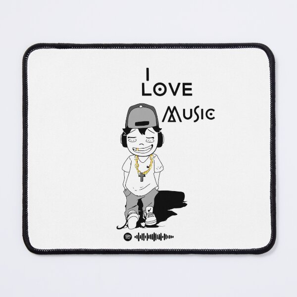 Item preview, I love music  designed and sold by Matheus06-20.