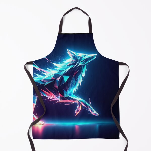 Item preview, Luminous Leap: The Polygonal Wolf designed and sold by Nick Seidel.