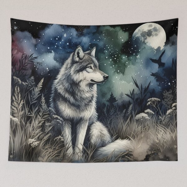 Item preview, Wolf Night  designed and sold by RubisLeaf.