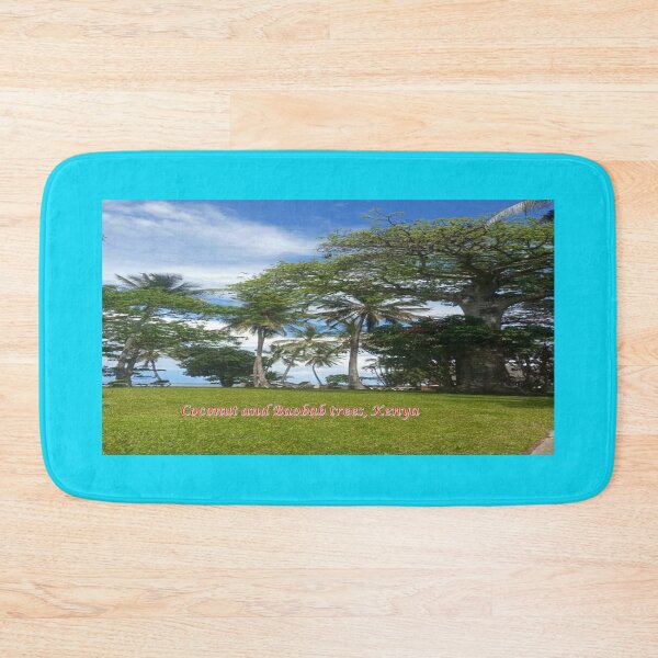 Item preview, Beautiful Coconut and Baobab trees, Mombasa Kenya designed and sold by annenambiro.