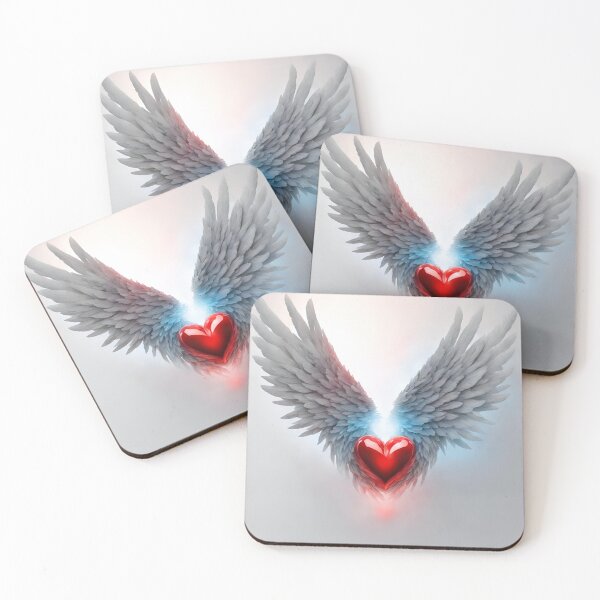 Item preview, Heart wings designed and sold by StyleSketch.