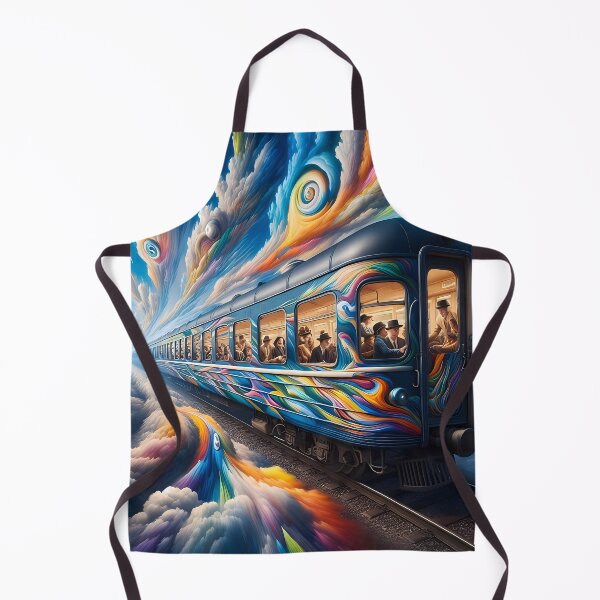 Item preview, Chromatic Voyage: The Surrealist Express designed and sold by AI-Only Creations.