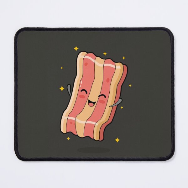 Item preview, Happy Cute Bacon for Meat and Barbecue Lovers designed and sold by EMMonovi.