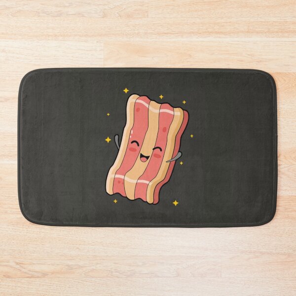 Item preview, Happy Cute Bacon for Meat and Barbecue Lovers designed and sold by EMMonovi.