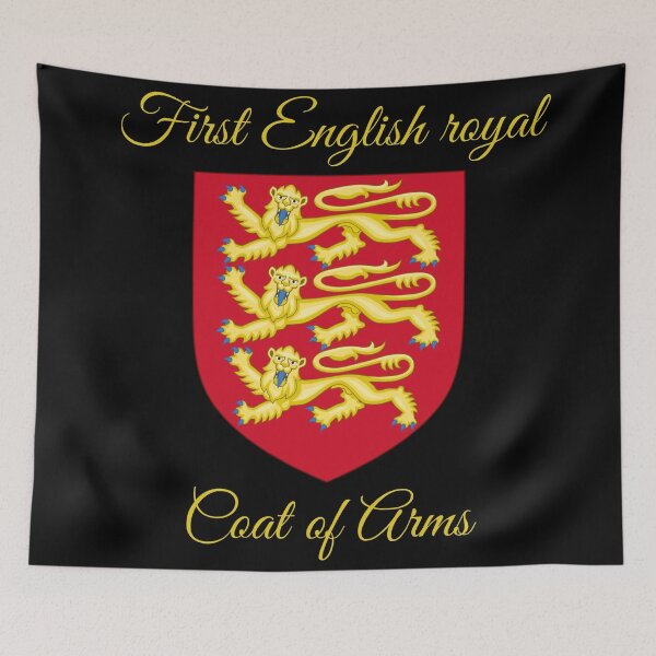 Item preview, First English Royal - Coat of Arms (12th century) designed and sold by Gary-Shop.