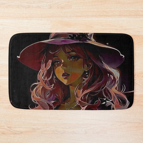 Item preview, Cute Cybergirl with purple hat designed and sold by SoulArtSara.