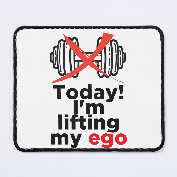 Item preview, No Weights, Just Ego Day Tee designed and sold by vk09.