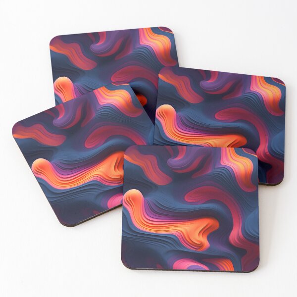 Item preview, Fluid 3D Scene, Abstract, Seamless Pattern designed and sold by patternicco.