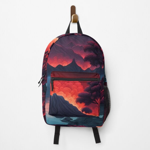 Item preview, Volcanic Landscape from an Island Far, Far Away in the Middle of the Ocean designed and sold by Bright-Moonrise.