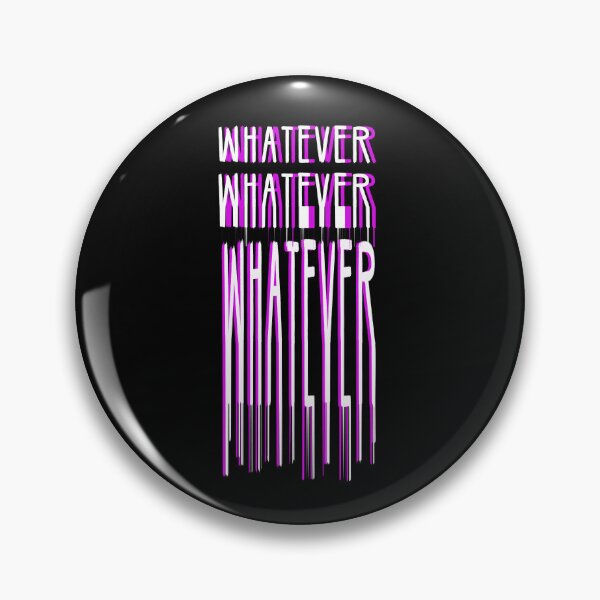 Item preview, Dripping Whatever / Writing, Word, Pink, Black designed and sold by aiartistmarket.