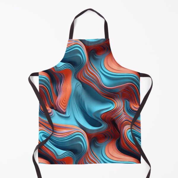 Item preview, Fluid 3D Scene, Abstract, Seamless Pattern designed and sold by patternicco.