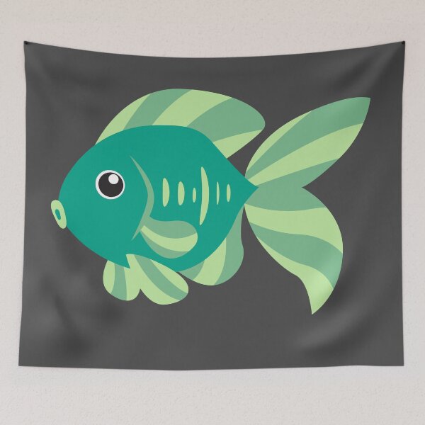 Item preview, Cat mats, fish, fishes, cat bed pattern designed and sold by Cerulean-Shop.
