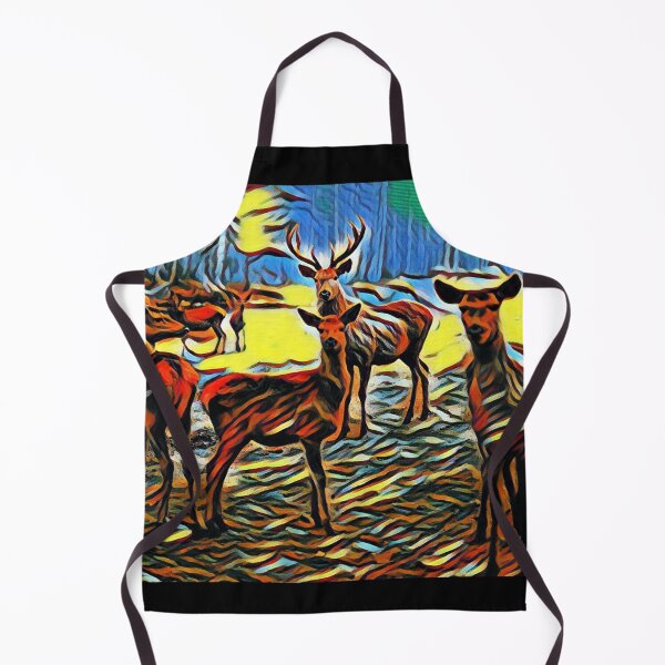 Item preview, Colorful Deer Art - Art Deco Style designed and sold by TGAL2.