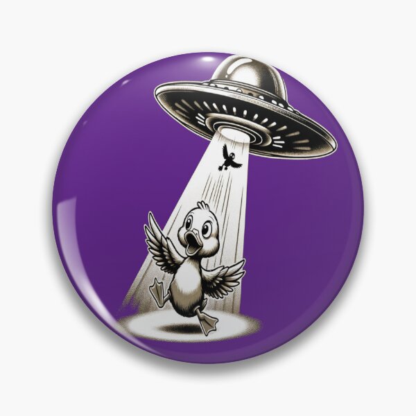 Item preview, Ducks being abducted by a UFO designed and sold by WiltedCabbage.