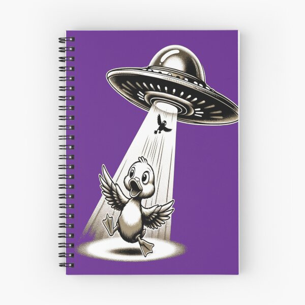 Item preview, Ducks being abducted by a UFO designed and sold by WiltedCabbage.