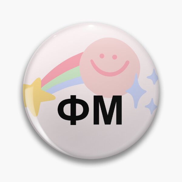 Item preview, Smiles & Rainbows - Greek Letter Sorority (PHIMU) designed and sold by Jenna Cage.