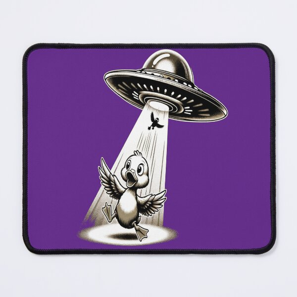 Item preview, Ducks being abducted by a UFO designed and sold by WiltedCabbage.