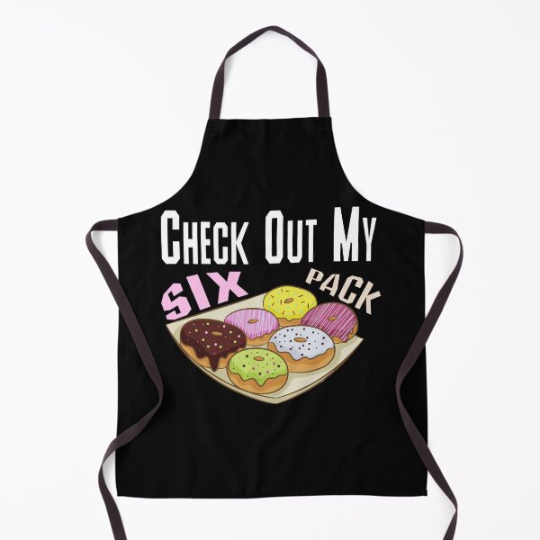 Item preview, Check Out My Six Pack, Fitness Donut, Funny Workout , Donut Lover Tee designed and sold by Micro-dose.