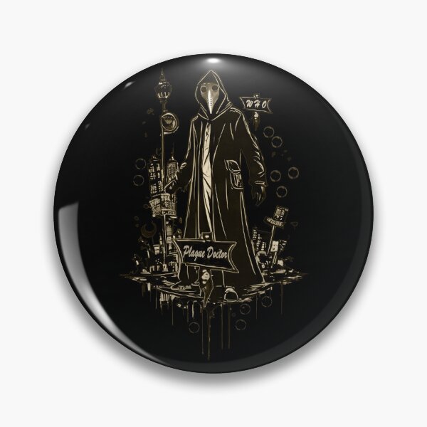 Item preview, Vintage Plague Doctor designed and sold by CrisMor-Art.