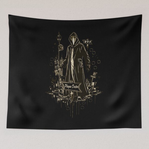 Item preview, Vintage Plague Doctor designed and sold by CrisMor-Art.