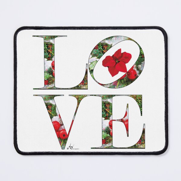 Item preview, LOVE Letters December Birth Month Flower Holly Christmas Present designed and sold by simplysign.
