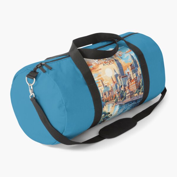Item preview, Perth Australia Travel Art Vintage designed and sold by KrisSidDesigns.