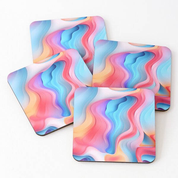 Item preview, Fluid 3D Scene, Abstract, Seamless Pattern designed and sold by patternicco.