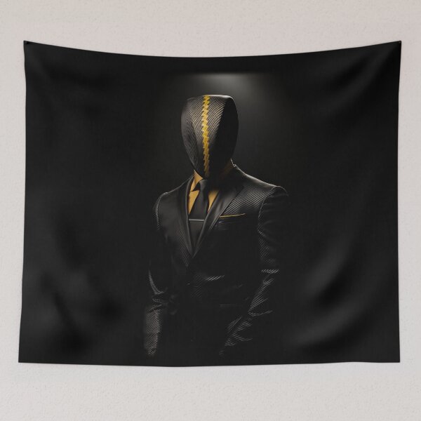 Item preview, Black & Yellow Corpo Watchman designed and sold by Quark-Up-Fiber.
